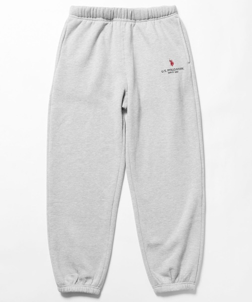 U.S. POLO ASSN.(ユーエスポロアッスン)の「U.S. POLO ASSN./ユーエスポロアッスン 裏起毛スウェットパンツ(スウェットパンツ・メンズ・アッシュグレー/ブラック/オフホワイト/ネイビー・L/S/M/LL)」の1枚目の写真