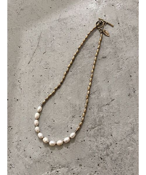 Ungrid（アングリッド）の「淡水パールネックレス（ネックレス・レディース・シルバー/ゴールド・FREE）」の5枚目の写真
