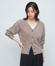 NOLLEY’S Sophi | ヘアリーラメ2WAY Vネックカーディガン(カーディガン/ボレロ)