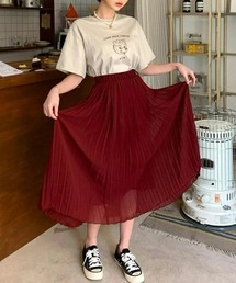 chuu | CHUU プリーツロングスカート(スカート)