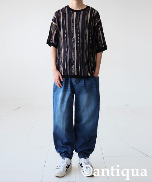 セール】サーカスデニムパンツ（デニムパンツ）｜antiqua（アンティカ