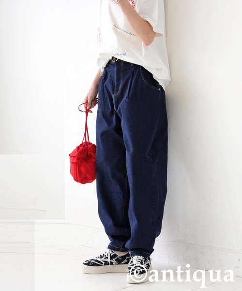 08sircus 08サーカス コーディング加工 デニムパンツ デニム パンツ サーカスデニムパンツ（デニムパンツ）｜antiqua（アンティカ