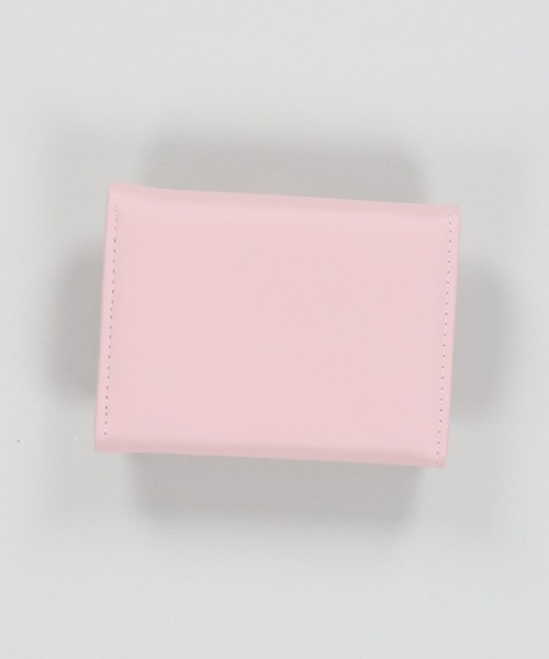 SPINNS（スピンズ）の「【三つ折り型】フラワーミニウォレット（財布・レディース・ピンク/ブラック・ONESIZE）」の7枚目の写真