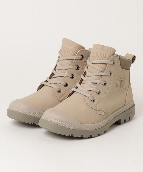 PALLADIUM（パラディウム）の「【防水対応】PALLADIUM/パラディウム PAMPALITE+ WP+ LTHZP/パンパライト ウオータープルーフ（スニーカー・レディース・グレー/ブラック/ダークベージュ/マスタード・23.5cm/25cm/26.5cm/27.5cm/27cm/23cm/24cm/25.5cm/22.5cm/28cm/24.5cm/26cm）」の13枚目の写真