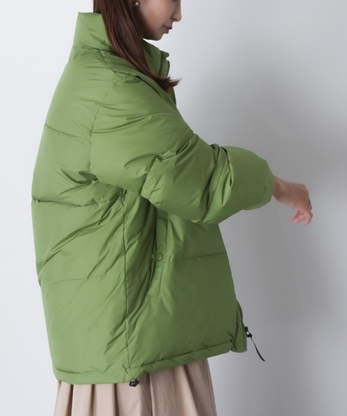 2-8D17 ショート丈 ワイドシルエット ボリューム パデット マウンテン