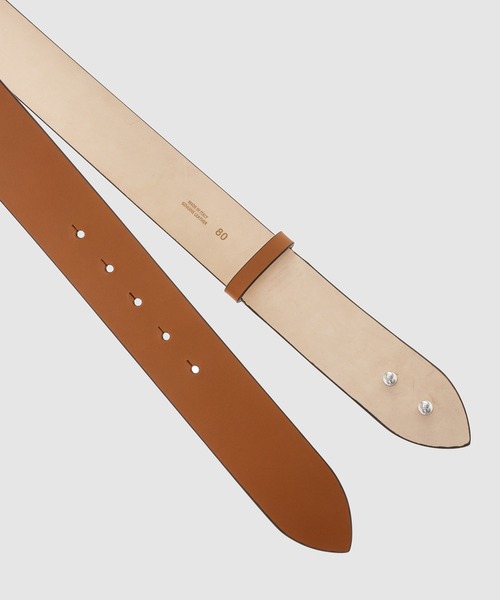 Maison Margiela(メゾンマルジェラ)の「BELT 45 MM(ベルト・メンズ・ブラック/キャメル・80/90)」の3枚目の写真