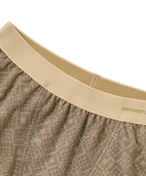 BODY WILD(ボディーワイルド)の「BODY WILD/ボディワイルド ラッセルレース セミロングボクサーパンツ(ボクサーパンツ・メンズ・グレイッシュブルー/オレンジ/スモークグレー・SMALL/MEDIUM/LARGE)」の8枚目の写真