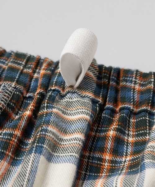 Champion/チャンピオン ルームウェア 長袖長パンツ 綿100％ チェック柄（ルームウェア/パジャマ）｜Champion（チャンピオン）