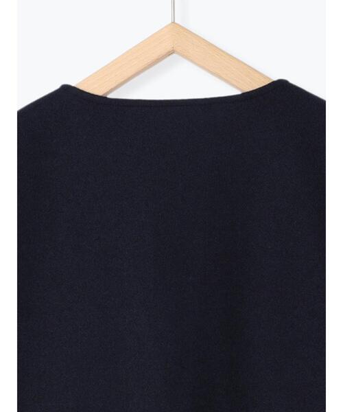 Samansa Mos2（サマンサ モスモス）の「【UVカット加工】スッキリきれい見えウールライクベスト（ベスト・レディース・ブラウン/カーキ/ベージュ/ネイビー・F）」の22枚目の写真