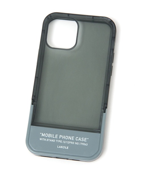 LAKOLE（ラコレ）の「スタンドクリアiPhoneケース / 981223（スマホケース/カバー・レディース・グレー/グリーン/ホワイト/チャコール/ブルー/レッド・SMALL/X-SMALL/MEDIUM）」の5枚目の写真