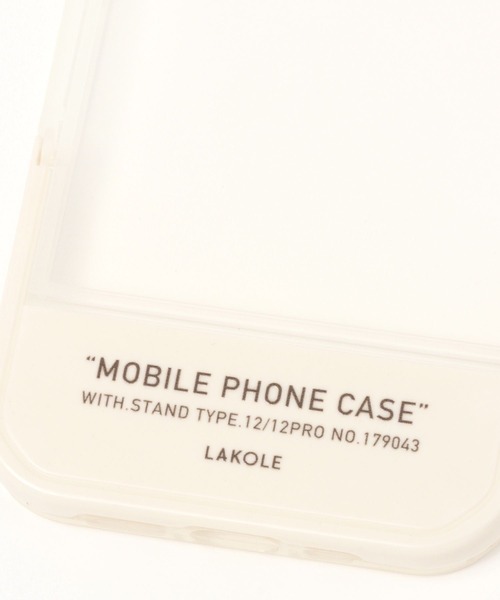 LAKOLE（ラコレ）の「スタンドクリアiPhoneケース / 981223（スマホケース/カバー・レディース・グレー/グリーン/ホワイト/チャコール/ブルー/レッド・SMALL/X-SMALL/MEDIUM）」の19枚目の写真