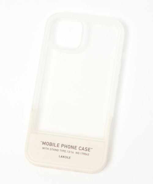 LAKOLE（ラコレ）の「スタンドクリアiPhoneケース / 981223（スマホケース/カバー・レディース・グレー/グリーン/ホワイト/チャコール/ブルー/レッド・SMALL/X-SMALL/MEDIUM）」の20枚目の写真