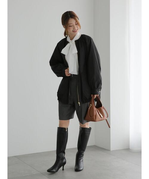 Te chichi（テチチ）の「2タックショートパンツ（その他パンツ・レディース・グレー/ブラック・M/S）」の11枚目の写真