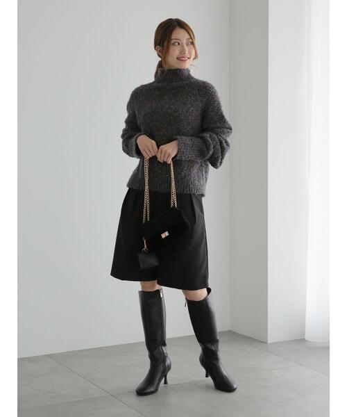 Te chichi（テチチ）の「2タックショートパンツ（その他パンツ・レディース・グレー/ブラック・M/S）」の9枚目の写真