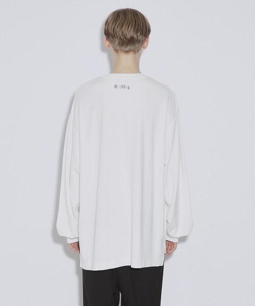 tk.TAKEO KIKUCHI（ティーケータケオキクチ）の「◆ディストーションTシャツ（Tシャツ/カットソー・メンズ・ブラック/オフホワイト/ダークグレー・02/03）」の7枚目の写真