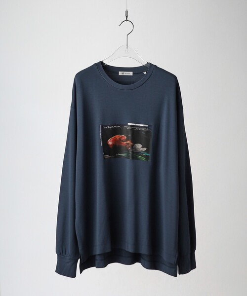 tk.TAKEO KIKUCHI（ティーケータケオキクチ）の「◆ディストーションTシャツ（Tシャツ/カットソー・メンズ・ブラック/オフホワイト/ダークグレー・02/03）」の13枚目の写真