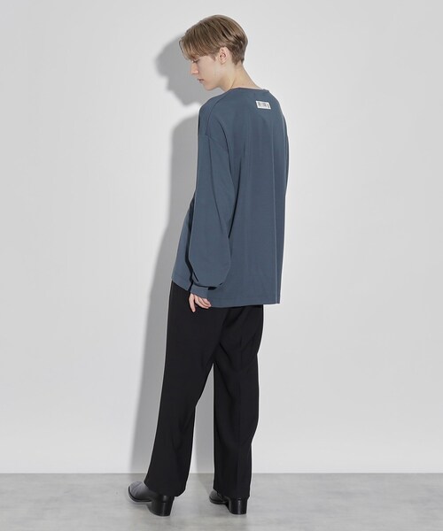 tk.TAKEO KIKUCHI（ティーケータケオキクチ）の「◆ディストーションTシャツ（Tシャツ/カットソー・メンズ・ブラック/オフホワイト/ダークグレー・02/03）」の17枚目の写真