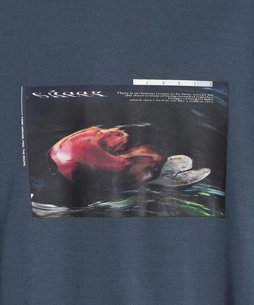 tk.TAKEO KIKUCHI（ティーケータケオキクチ）の「◆ディストーションTシャツ（Tシャツ/カットソー・メンズ・ブラック/オフホワイト/ダークグレー・02/03）」の19枚目の写真