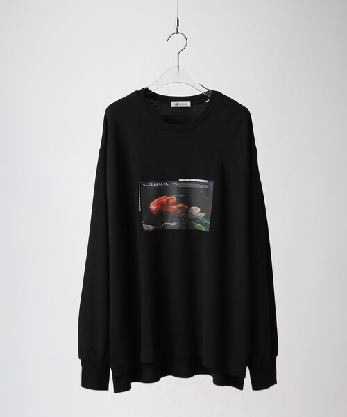 tk.TAKEO KIKUCHI（ティーケータケオキクチ）の「◆ディストーションTシャツ（Tシャツ/カットソー・メンズ・ブラック/オフホワイト/ダークグレー・02/03）」の20枚目の写真