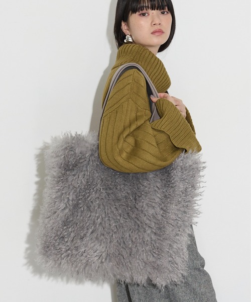 THE YOn（ザヨン）の「エコファービッグトートバッグ（トートバッグ・レディース・ブラウン/グレー・FREE）」の9枚目の写真