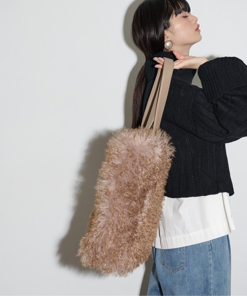 THE YOn（ザヨン）の「エコファービッグトートバッグ（トートバッグ・レディース・ブラウン/グレー・FREE）」の12枚目の写真