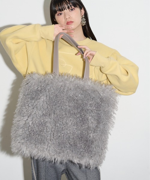 THE YOn（ザヨン）の「エコファービッグトートバッグ（トートバッグ・レディース・ブラウン/グレー・FREE）」の17枚目の写真