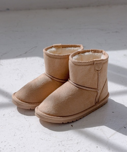 BAYFLOW（ベイフロー）の「ボアブーツ(KIDS)（ブーツ・キッズ・ベージュ/ブラック/ラベンダー/その他1・19.0cm/20.0cm/18.0cm/17.0cm/21.0cm）」の2枚目の写真