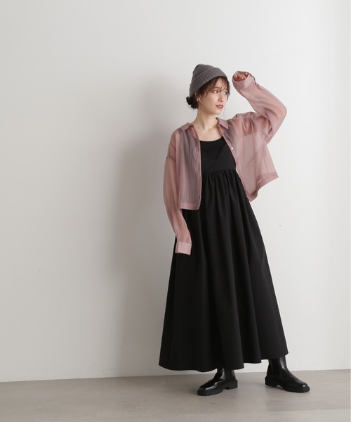 N.（N. Natural Beauty Basic）（エヌエヌナチュラルビューティーベーシック）の「◆ワッフルニットキャップ（ニットキャップ/ビーニー・レディース・グレー/ブラック・ﾌﾘ-）」の17枚目の写真