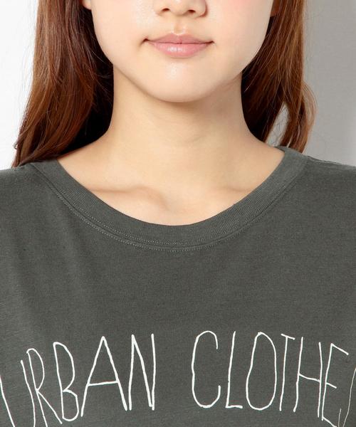Another Edition（アナザーエディション）の「BIRDプリントフリンジロングTシャツ/AEBC　BIRDPrtフリンジロングT（Tシャツ/カットソー・レディース・ブラック・フリー）」の10枚目の写真