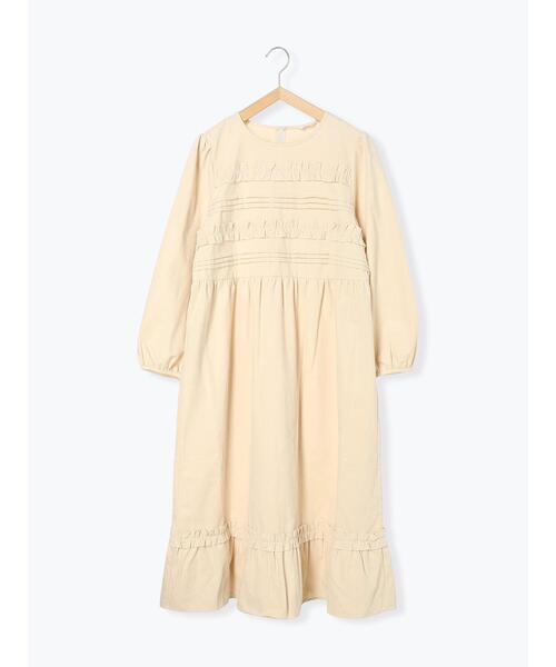 ehka sopo（エヘカソポ）の「フリルワンピース（ワンピース・レディース・ブラック/グリーン/キナリ・F）」の21枚目の写真