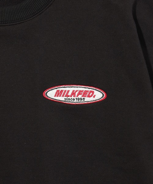 【セール】OVAL LOGO DAILY CREW NECK SWEAT TOP（スウェット）｜MILKFED.（ミルクフェド）