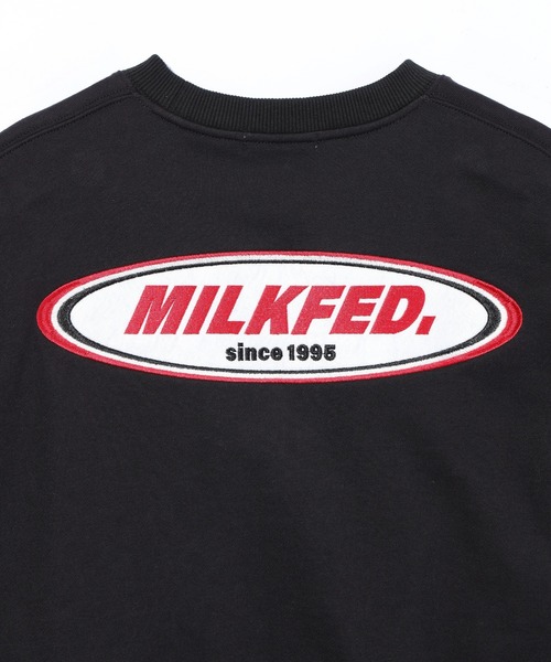 【セール】OVAL LOGO DAILY CREW NECK SWEAT TOP（スウェット）｜MILKFED.（ミルクフェド）