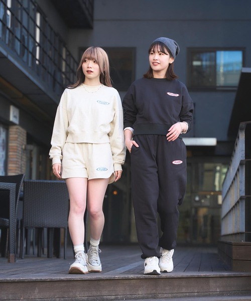 【セール】OVAL LOGO DAILY CREW NECK SWEAT TOP（スウェット）｜MILKFED.（ミルクフェド）
