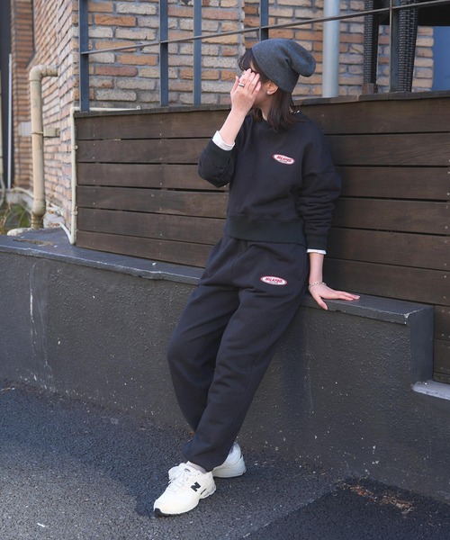 【セール】OVAL LOGO DAILY CREW NECK SWEAT TOP（スウェット）｜MILKFED.（ミルクフェド）