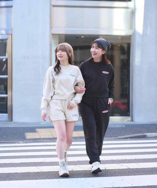 【セール】OVAL LOGO DAILY CREW NECK SWEAT TOP（スウェット）｜MILKFED.（ミルクフェド）