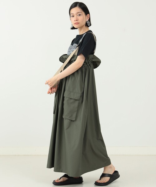 【新品】CAROLINA GLASER ジャンパースカート BEAMS CAROLINA GLASER（カロリナ グレイサー）ジャンパースカート
