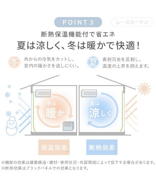 iellio（イエリオ）の「１・２級遮光カーテン4枚組［Lune］　 ＵＶ/断熱保温/見えにくいレースカーテンセット（インテリア雑貨・レディース・サンドベージュ/ライトグリーン/ホワイト/アイボリー/ライトグレー/ライトイエロー/ダークグレー/ネイビー/セージグリーン/ブルー系その他/グリーン・XL/L/LL/M/S）」の19枚目の写真