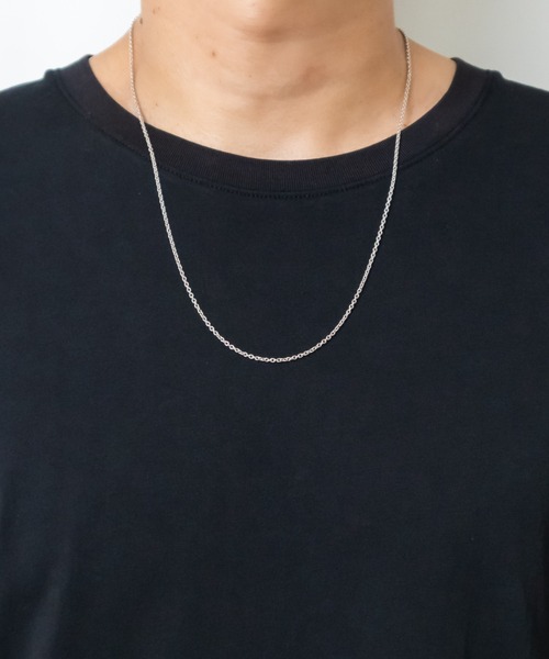 TOM WOOD（トムウッド）の「【TOMWOOD(トムウッド)】Rolo Chain シルバーネックレス 18inch（ネックレス・レディース・シルバー・18）」の12枚目の写真