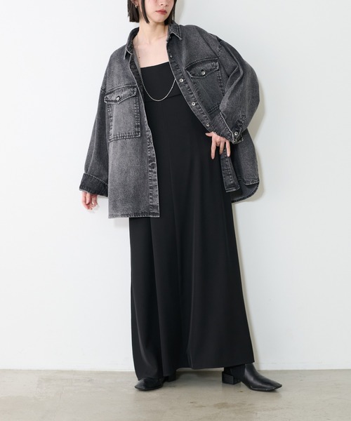 larutaオーバーデニムシャツ LARUTA｜デニムオーバーシャツ | Rakuten Fashion(楽天