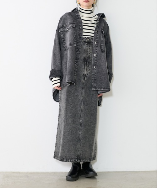 LARUTA（ラルータ）の「【LARUTA】デニムオーバーシャツ（シャツ