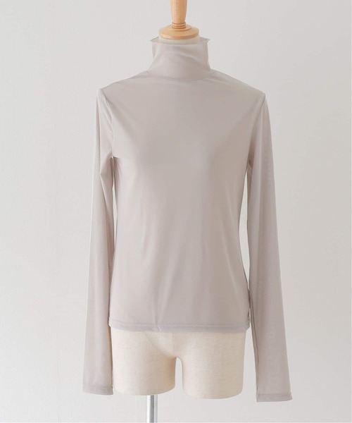 B.C STOCK（ベーセーストック）の「《追加2》シアータートルプルオーバー（Tシャツ/カットソー・レディース・ホワイト/チャコールグレー/ブラック・FREE）」の20枚目の写真