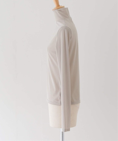 B.C STOCK（ベーセーストック）の「《追加2》シアータートルプルオーバー（Tシャツ/カットソー・レディース・ホワイト/チャコールグレー/ブラック・FREE）」の21枚目の写真