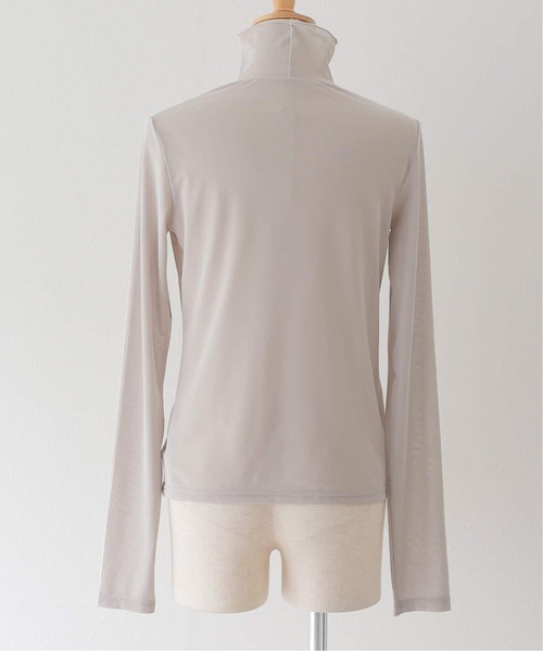 B.C STOCK（ベーセーストック）の「《追加2》シアータートルプルオーバー（Tシャツ/カットソー・レディース・ホワイト/チャコールグレー/ブラック・FREE）」の22枚目の写真