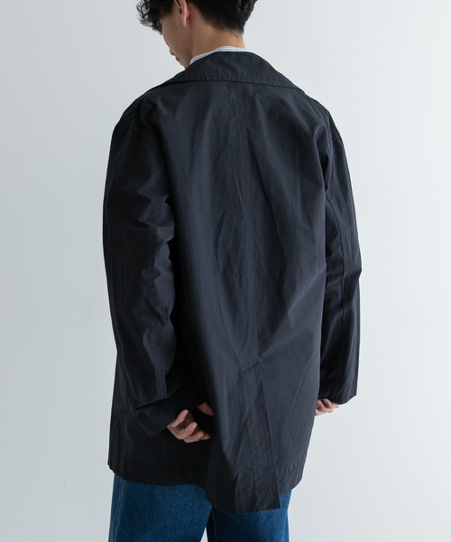 FORK&SPOON（フォークアンドスプーン）の「FORK&SPOON　オーバーライトミドルコート（その他アウター・メンズ・ベージュ/ネイビー・4/5）」の5枚目の写真