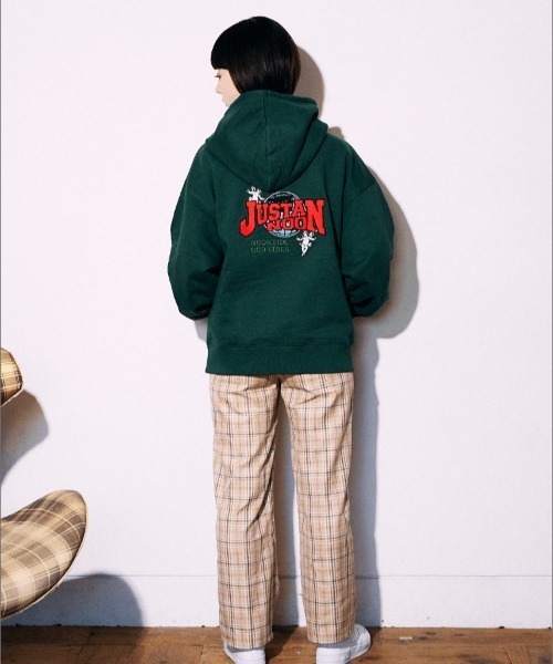 X-girl - just a noon STONE ZIP HOODIE 中町綾 パーカー X-girl - just a noon STONE ZIP HOODIE 中町綾 パーカーの通販