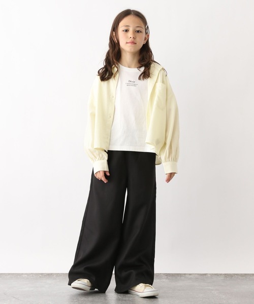 GLOBAL WORK（グローバルワーク）の「シャツインナーSET/990495（シャツ/ブラウス・キッズ・サックスブルー/クリーム・130cm/140cm/150cm/160cm/170cm）」の12枚目の写真