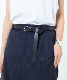 MAISON BOINET | 【MAISON BOINET/メゾンボワネ】long belt (silver)(ベルト)