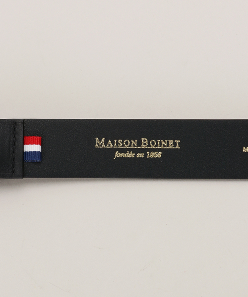 MAISON BOINET/メゾンボアネ】 LONG LETHER ベルト 追加》MAISON BOINET/メゾンボワネ LETHER BELT ベルト 94146G