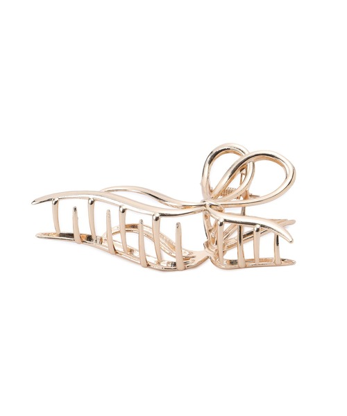 VIS（ビス）の「メタルリボンバンス（バレッタ/ヘアクリップ・レディース・ゴールド/シルバー・FREE）」の9枚目の写真