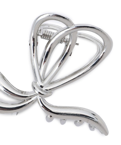 VIS（ビス）の「メタルリボンバンス（バレッタ/ヘアクリップ・レディース・ゴールド/シルバー・FREE）」の11枚目の写真